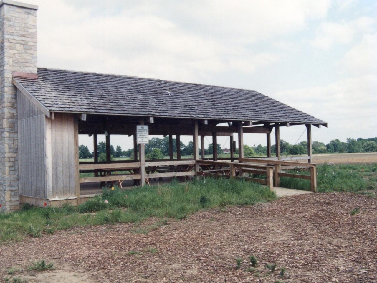the shed next to the prairie