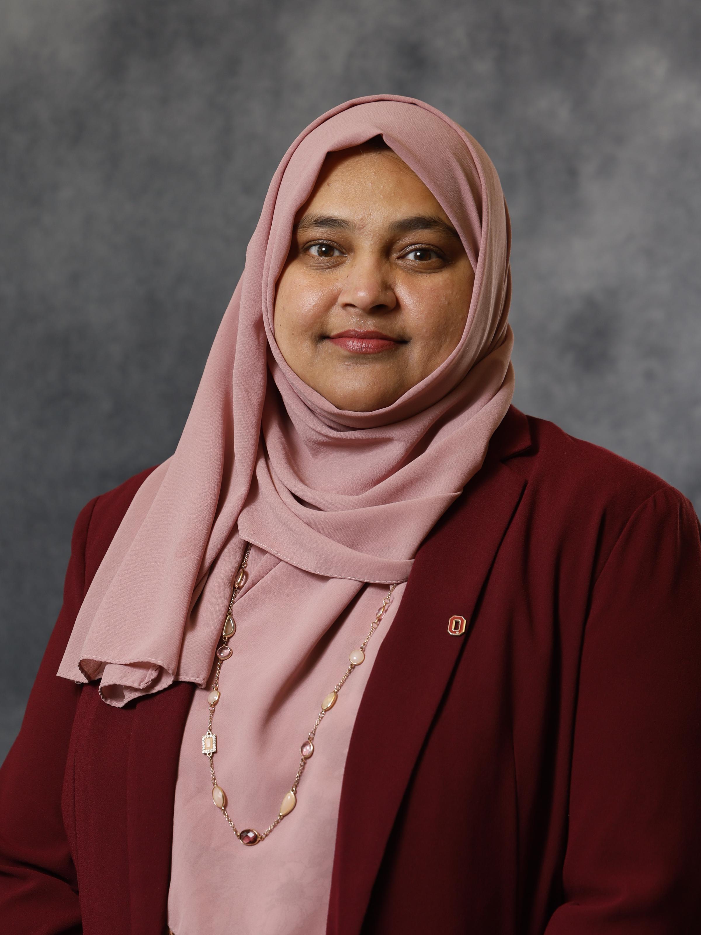 headshot of qudsia tahmina