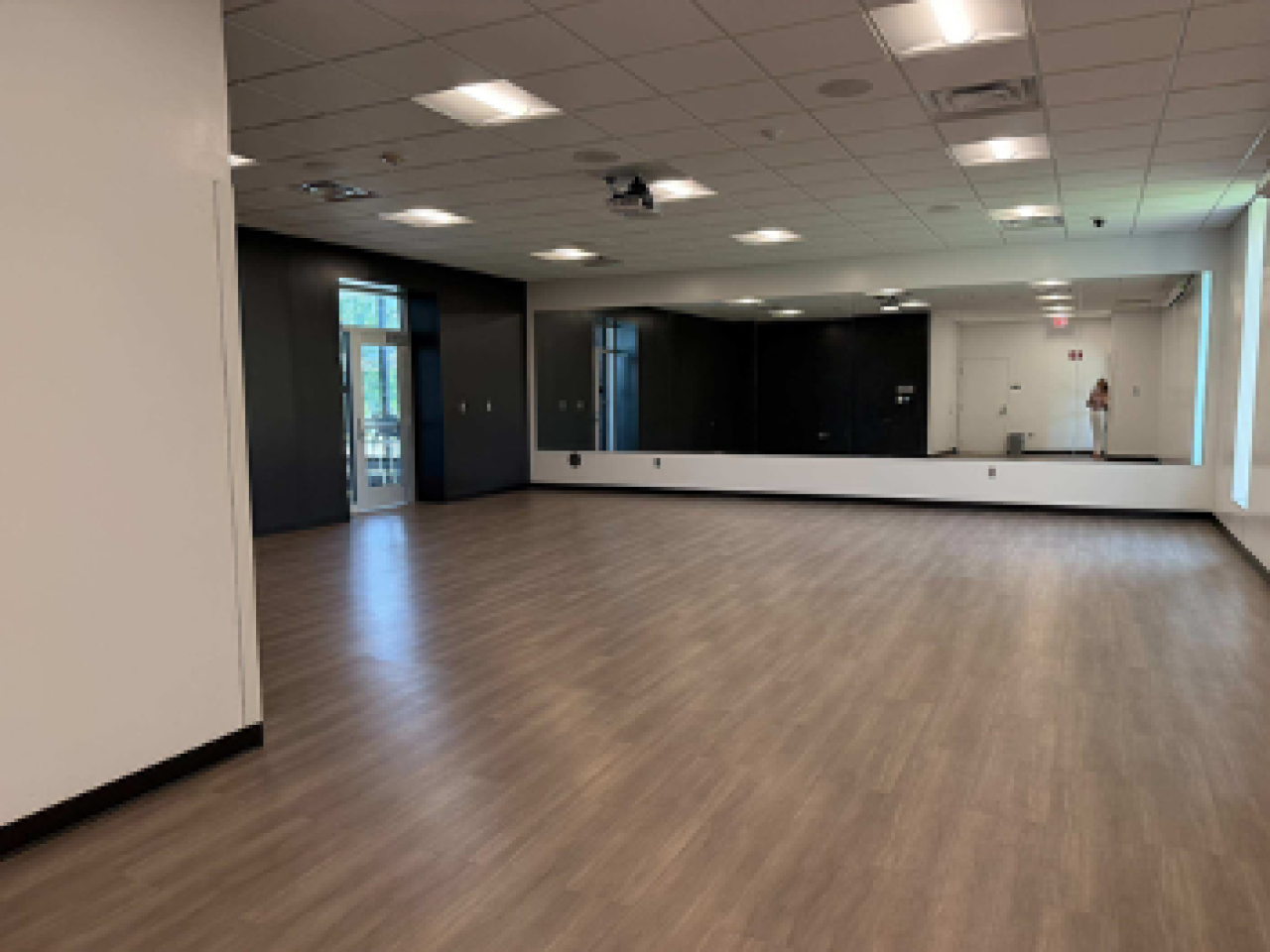 wide angle shot of the multipurpose room